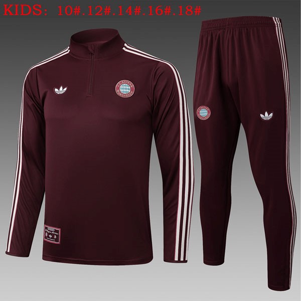 Ninos Sudadera De Training Bayern Munich 2025 2026 Rojo 6